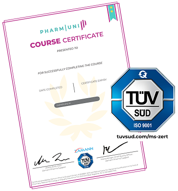 pharmuni certificate