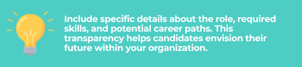 Candidate experience tip 1