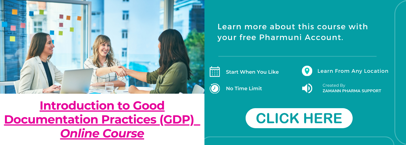 Introduction to Good Documentation Practices (GDP)