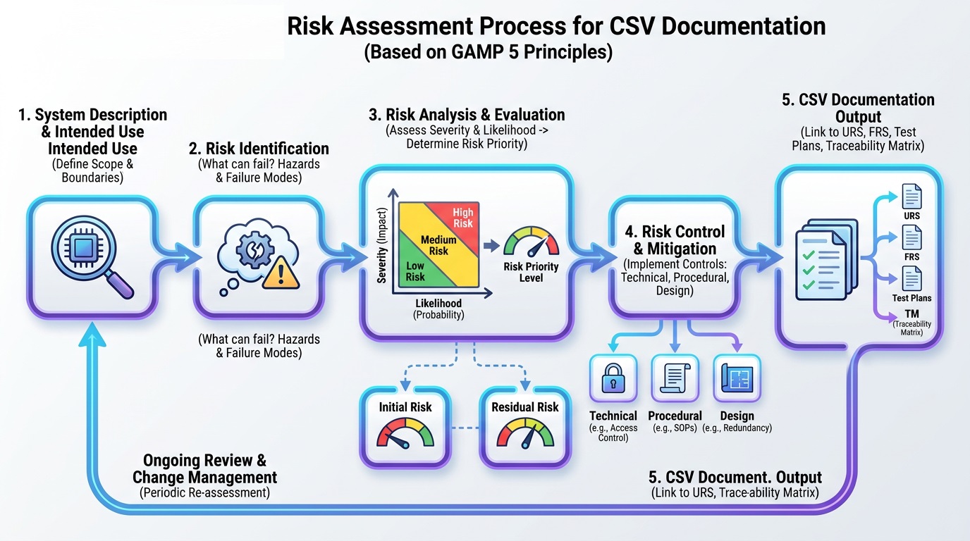 Risk Assessment Process for CSV Documentation