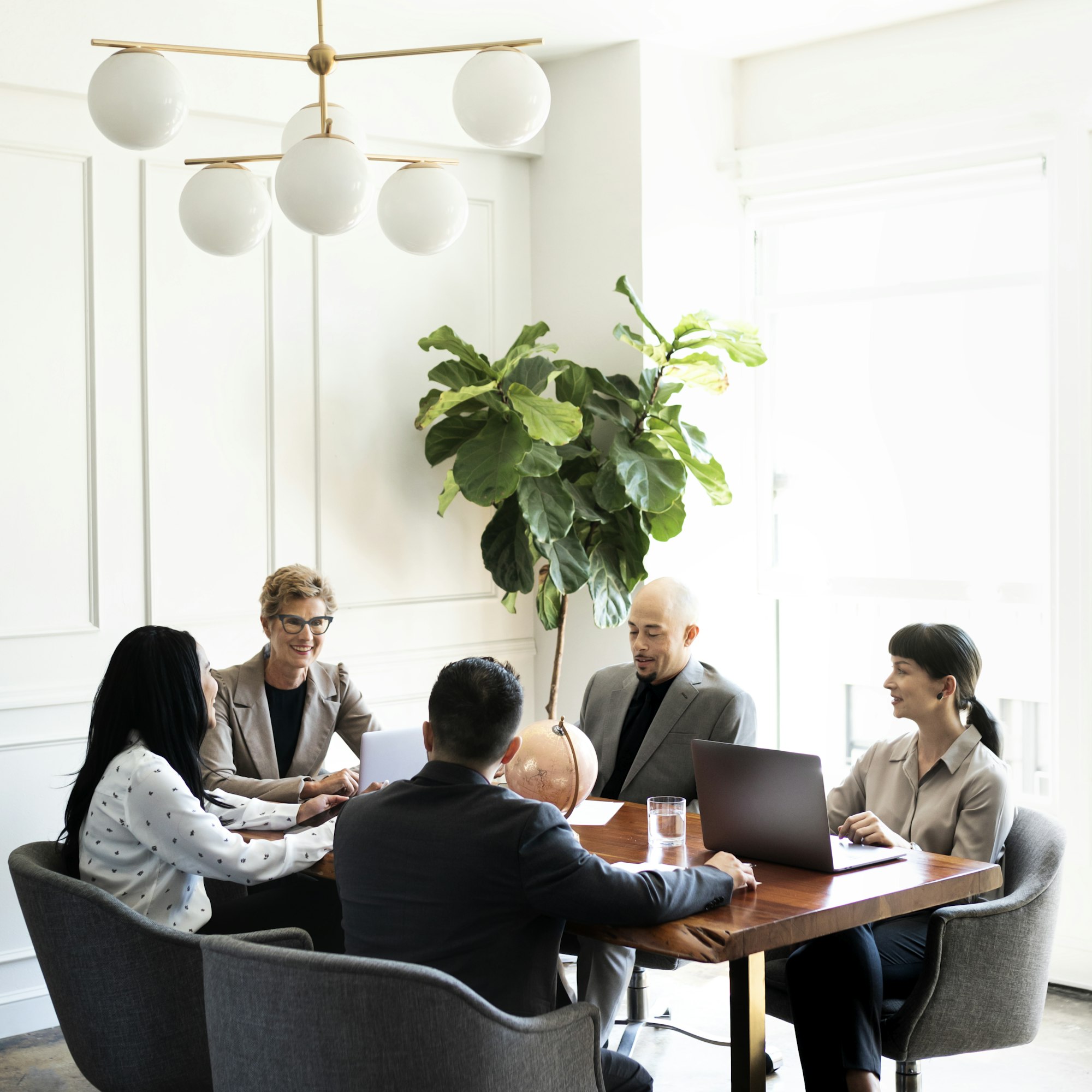 Business people in a meeting