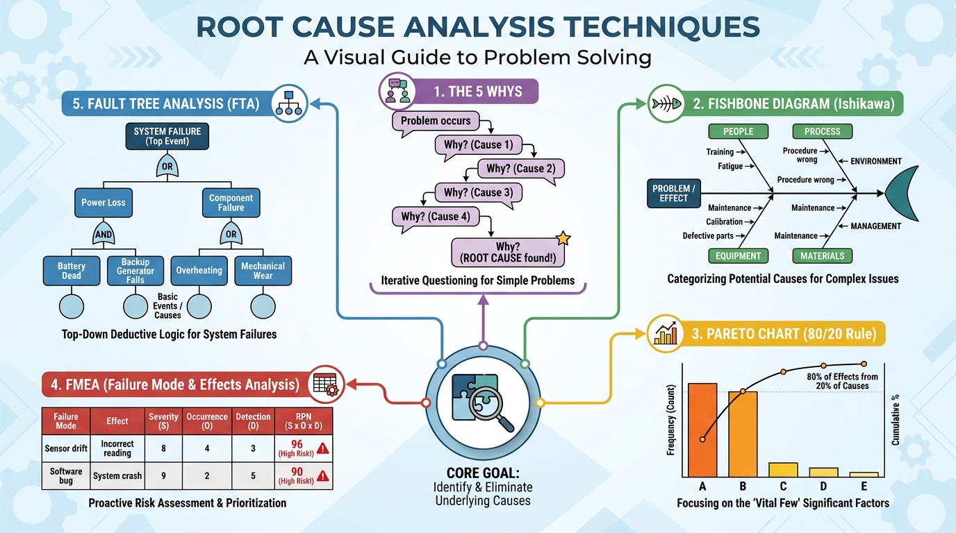 Root Cause Analysis Techniques