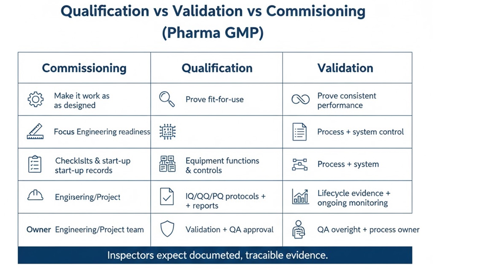 Three purposes. One GMP mindset