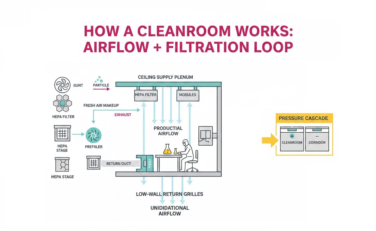 Cleanroom Design Basics ISO Classes Annex 1 Cleanroom Design Basics ISO Classes Annex 1