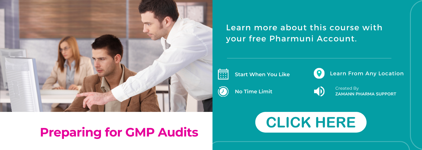 Preparing for GMP Audits