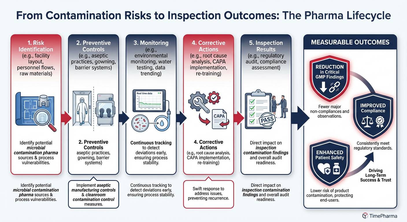 From Contamination Risk to Inspection Outcomes