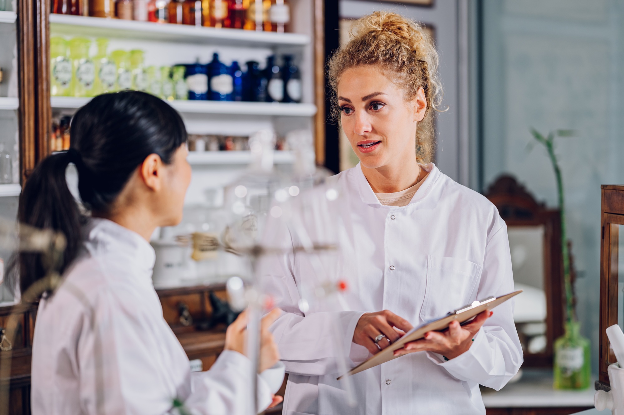 Researching the role enhances a pharmacy technician's interview performance.
