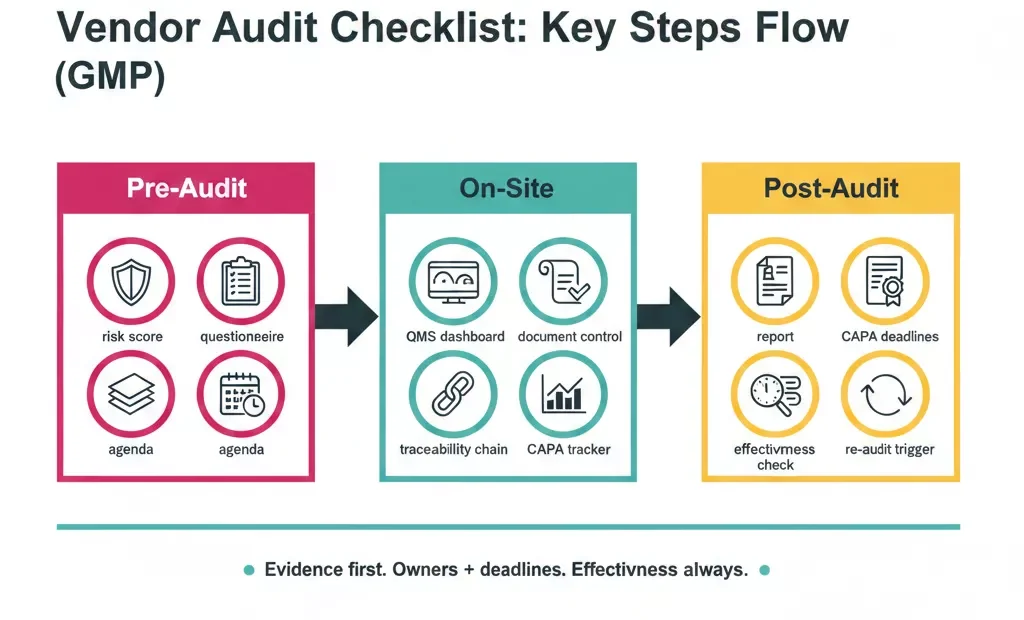 vendor audit checklist
