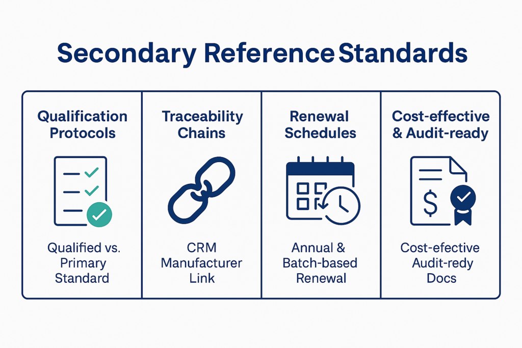 Qualified Reference Standards streamline routine QC testing processes.