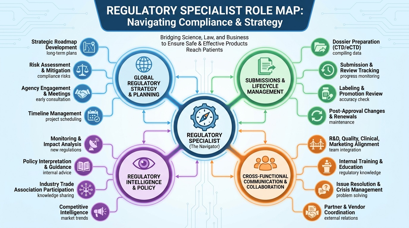 Regulatory Specialist Role Map