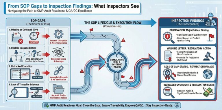 SOP Checklist in 2026 for GMP Inspection Readiness US