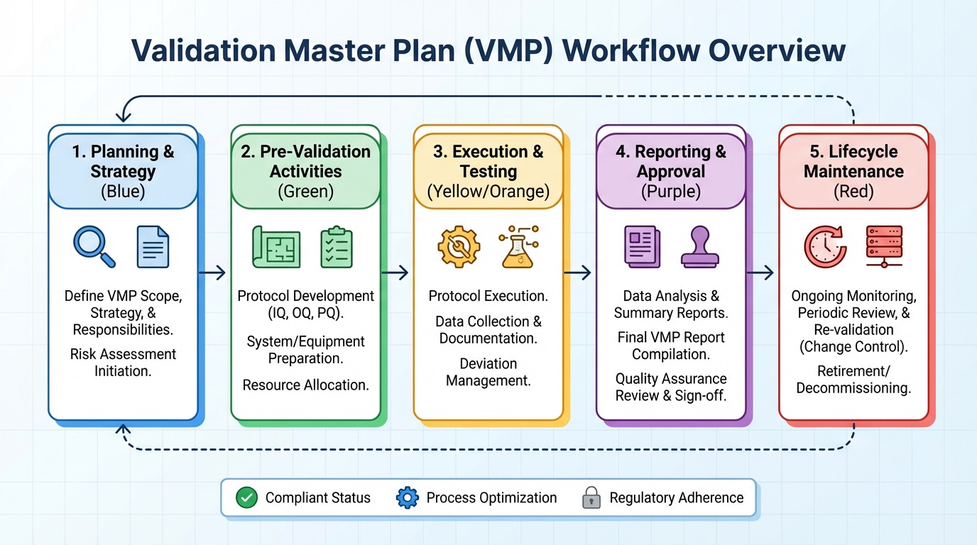 Validation Master Plan (VMP) Workflow Overview