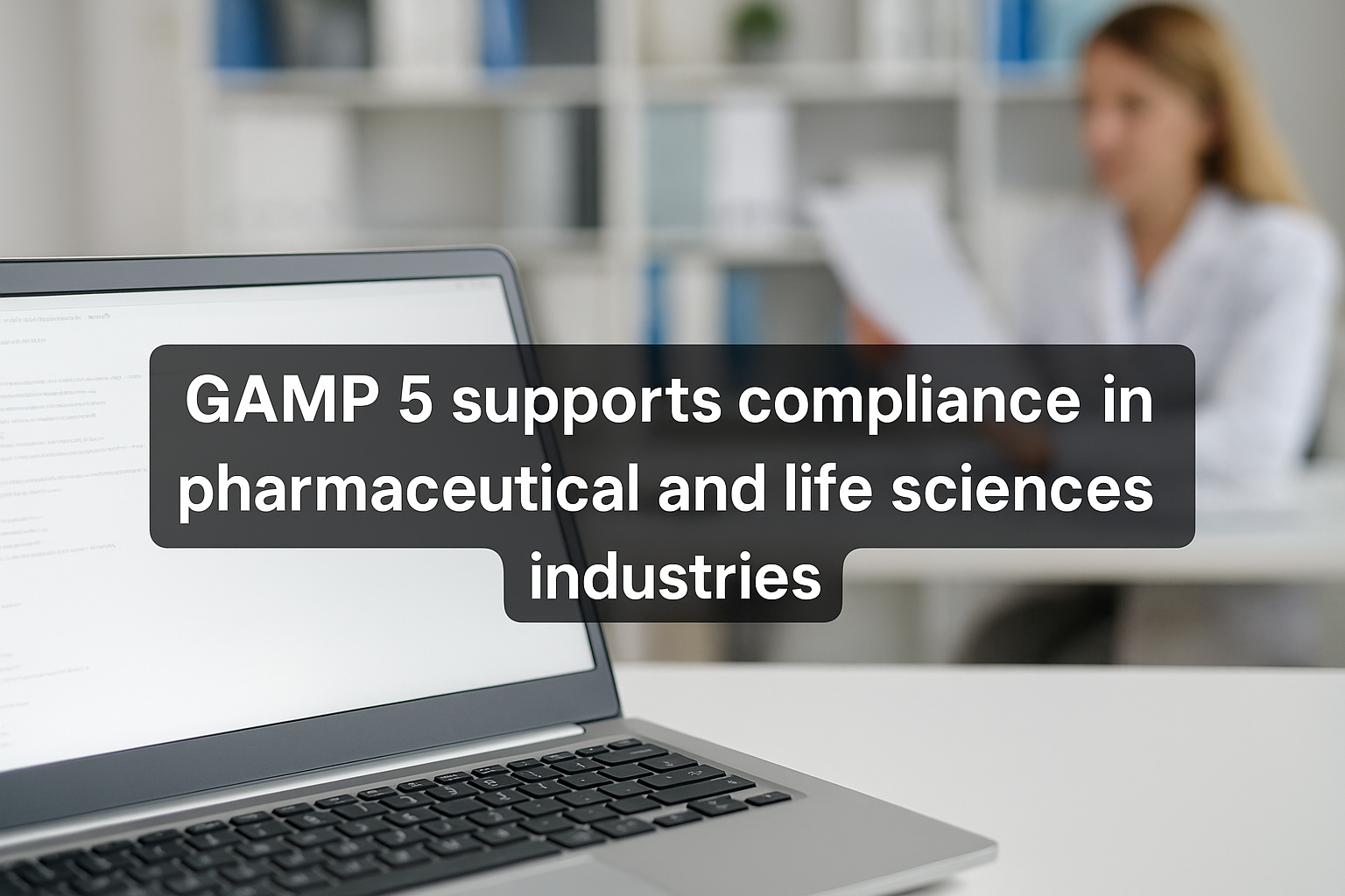 GAMP 5 ensures strong compliance in pharma environments.
