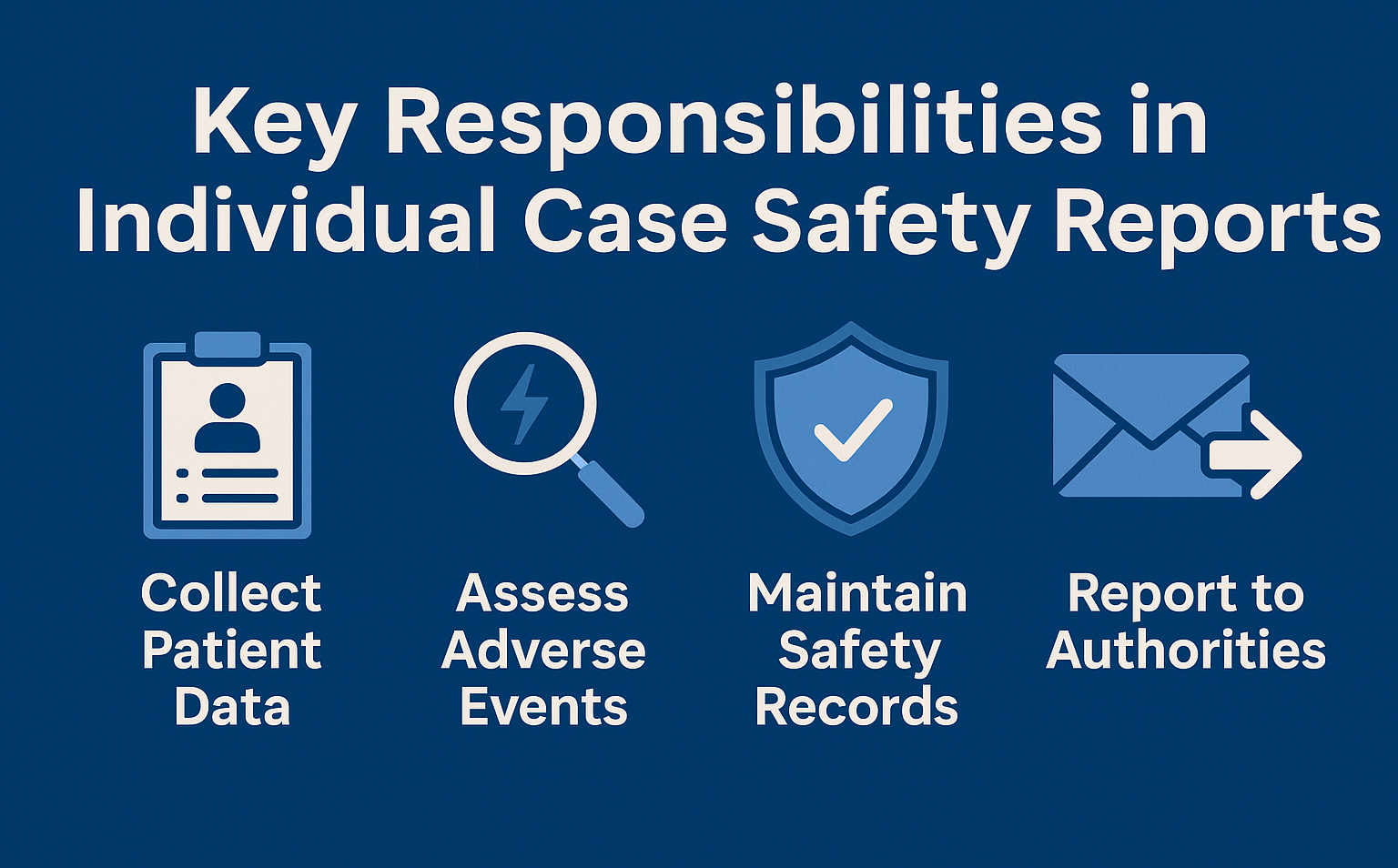 Regulators rely on pharmacovigilance professionals for accurate ICSR reviews.