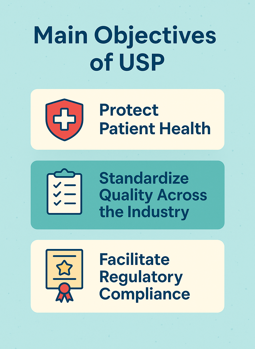 USP’s mission? Protect patients and unify global quality.
