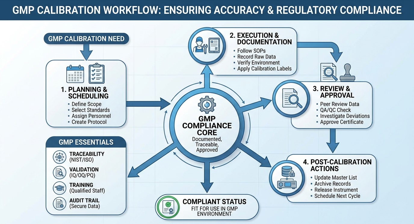GMP Calibration Workflow