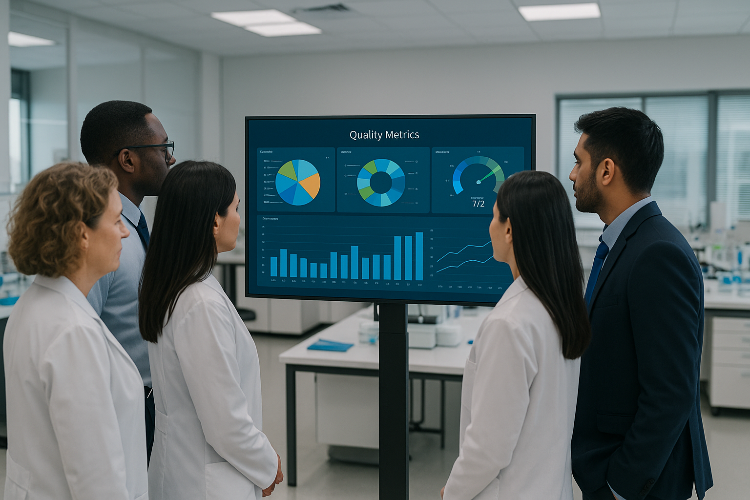 Teams collaborate seamlessly on real-time quality data to drive continuous improvement