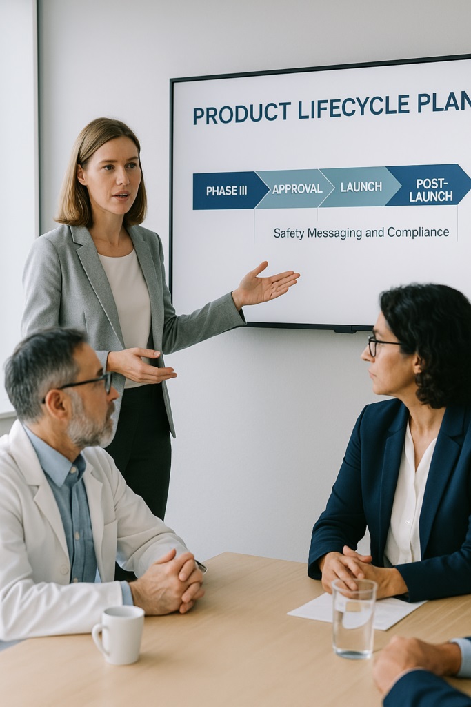 Align Marketing, Medical, and Regulatory from day one.