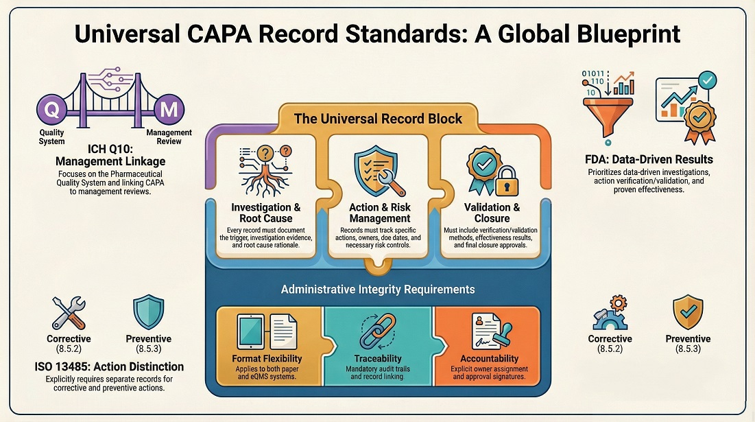 Regulatory Crosswalk for CAPA Records