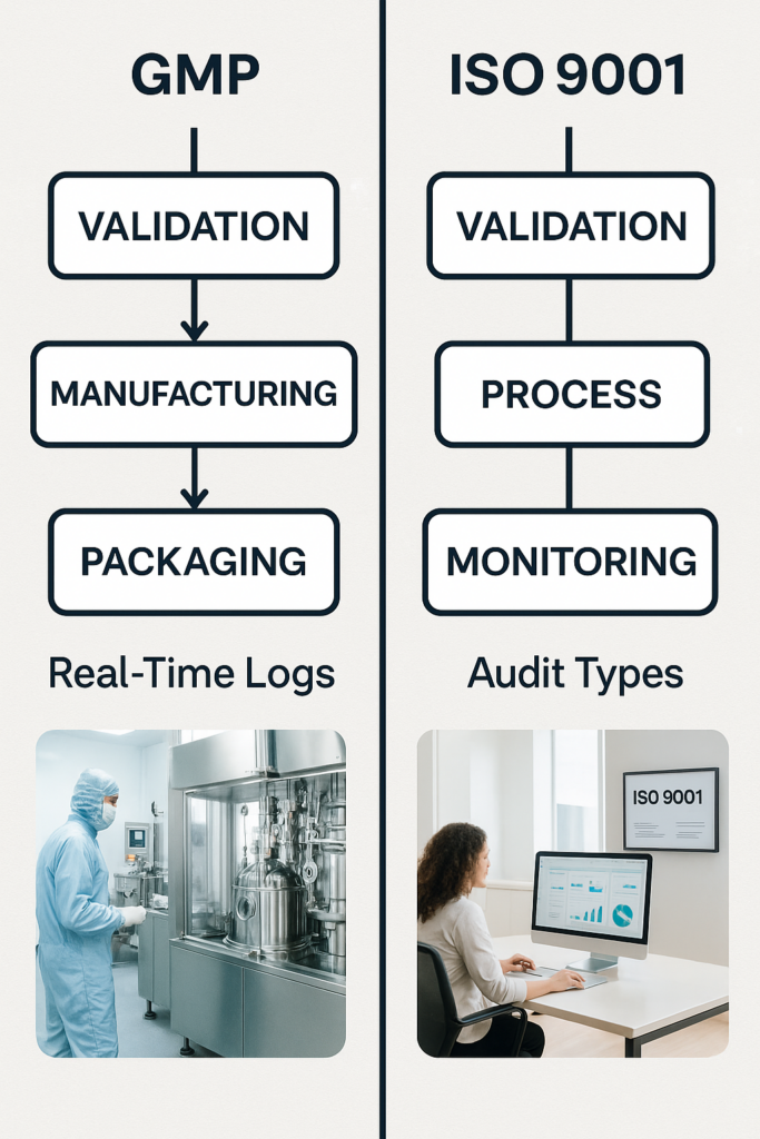 gmp vs iso