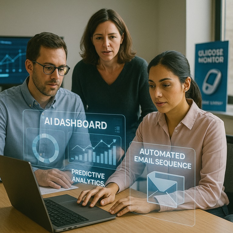 Education beats hype in regulated markets.