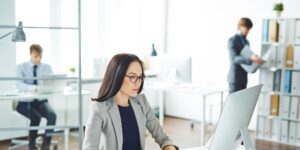 Secretary by computer