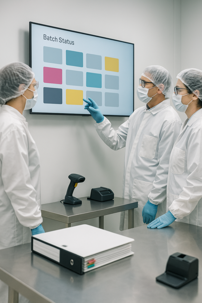 production batch management