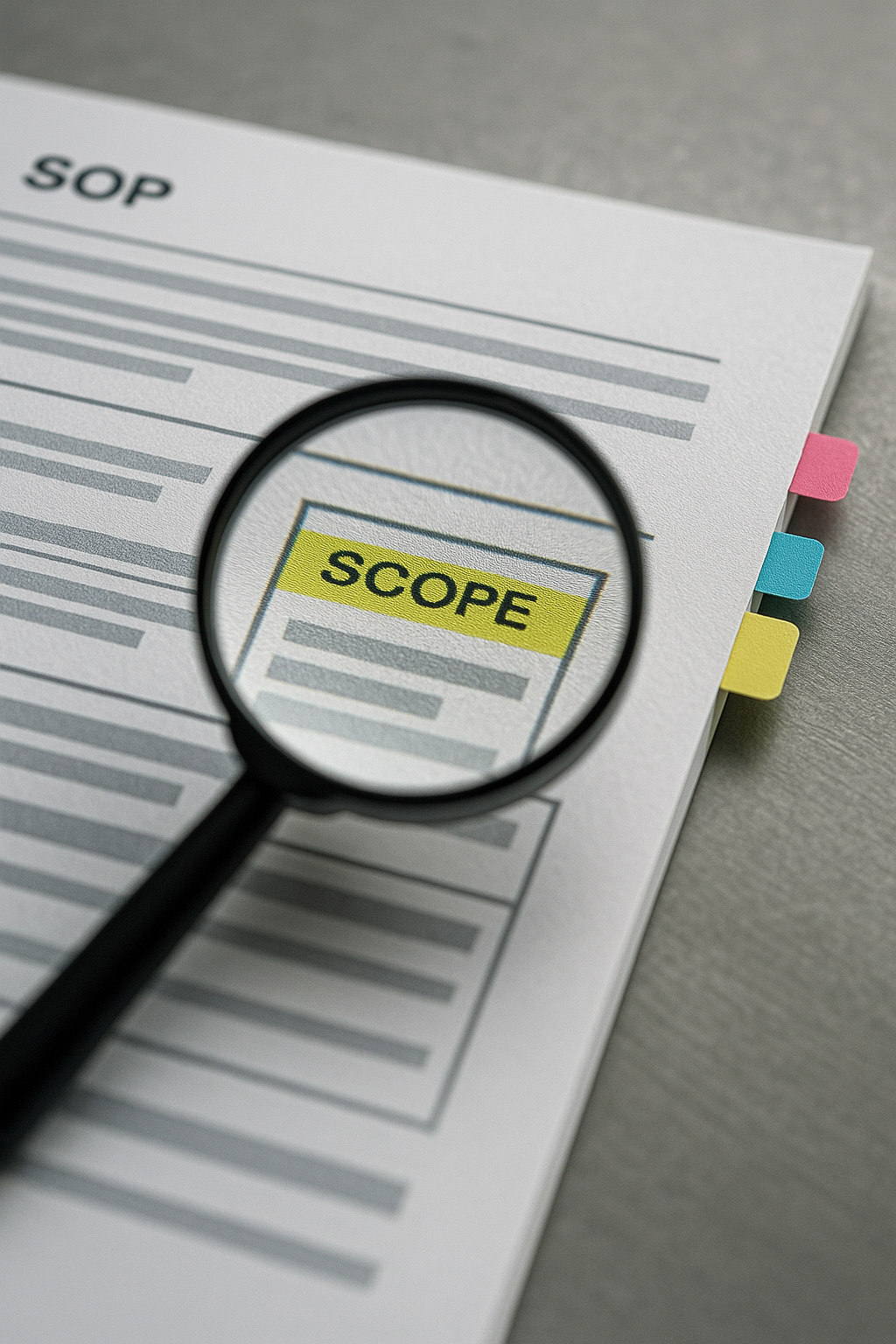 audit proof sop