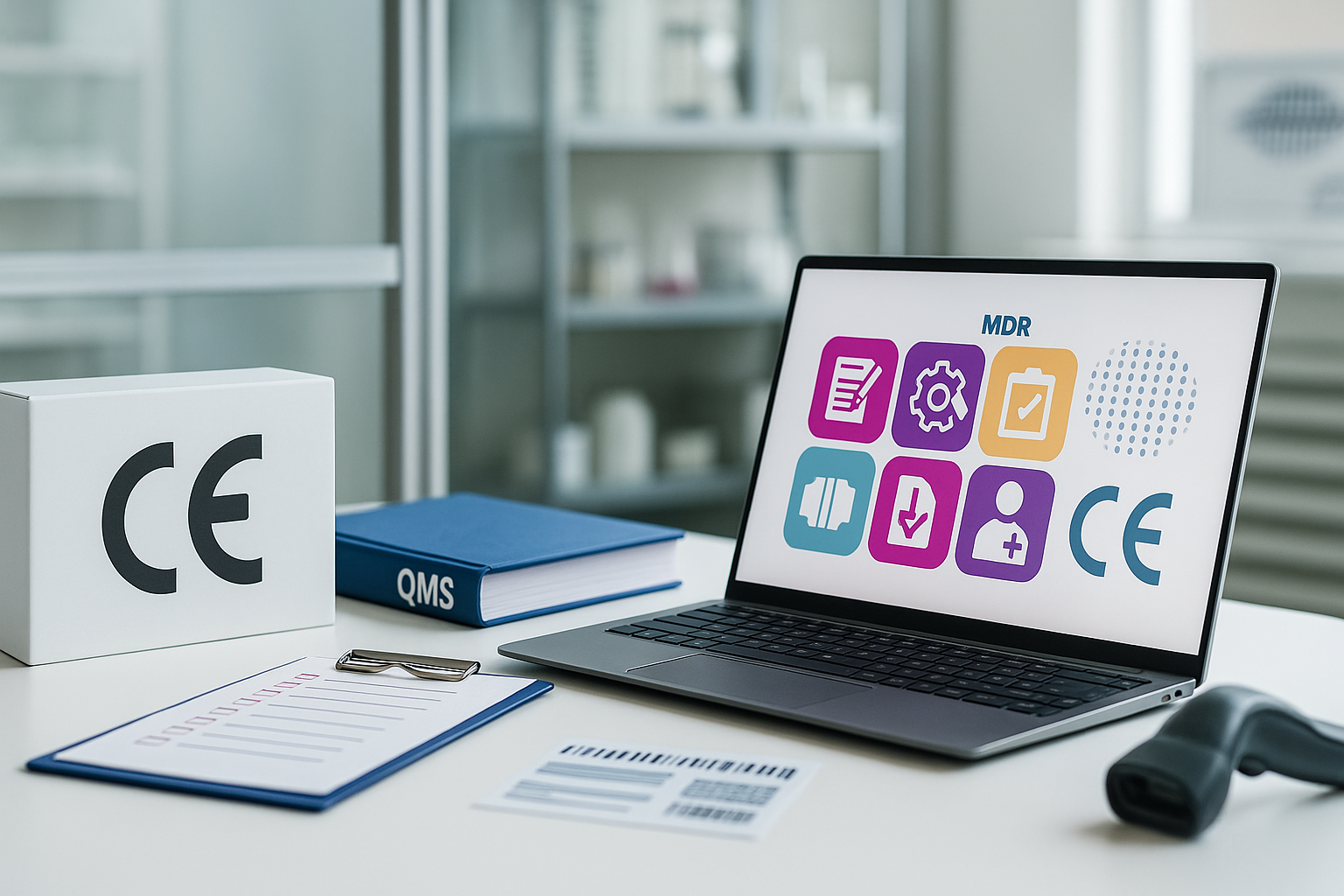 Equipment validation planning relies on structured binders and Gantt-style timelines to guide compliance projects.
