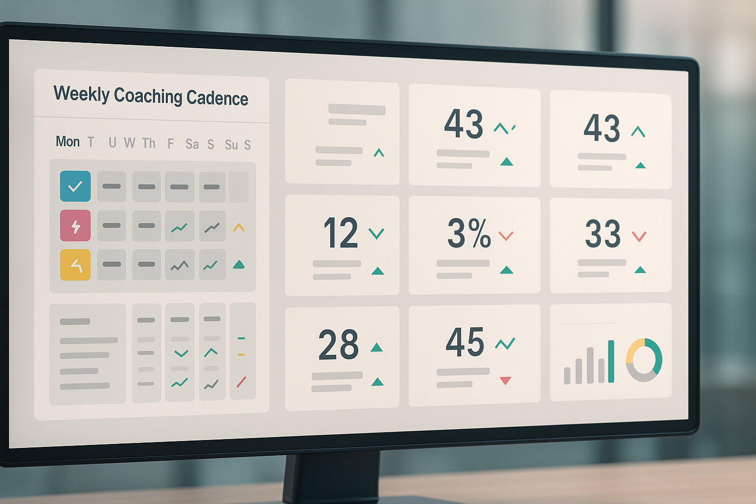 Your leaders, with industry coaching, see clear signals and act sooner.