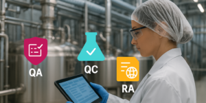 QA + QC + RA aligned: clean data, faster batch release, safer patients.
