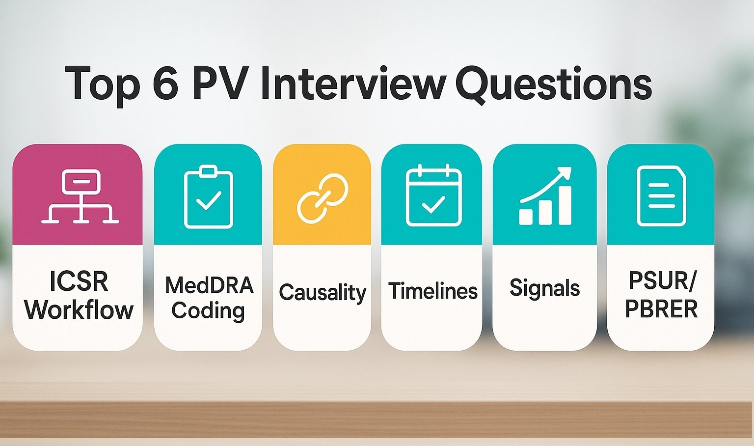 Ace your next PV interview with crisp ICSR stories, MedDRA fluency, and confident answers to pharmacovigilance interview questions.