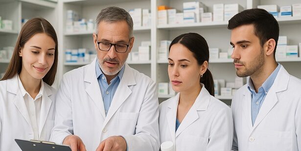 From theory to therapy hospital pharmacy teams turn graduate knowledge into real patient impact.