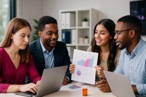 Future PV professionals in action: learning drug safety, data, and teamwork side by side.