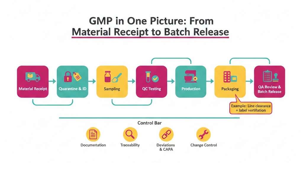 One-GMP-flow-start-to-finish-receipt-to-batch-releas