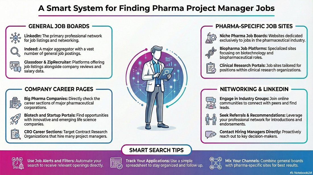 Stop guessing. Start searching where pharma hiring managers actually post their PM jobs