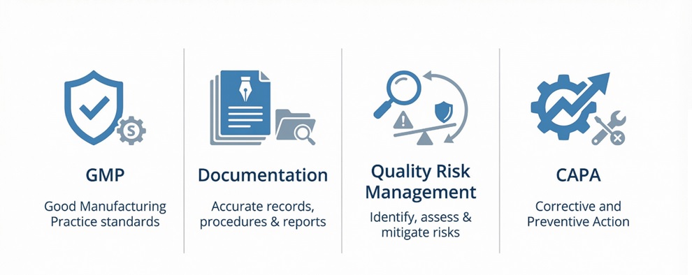 FDA, EMA, and ICH shape pharma quality systems from risk to documentation.