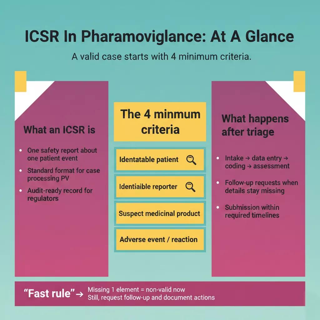 icsr in pharmacovigilance