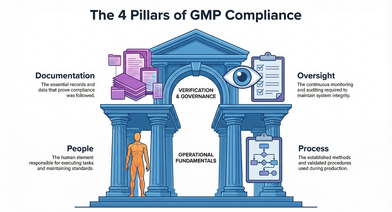 4 Pillars: People, Process, Documentation, Oversight