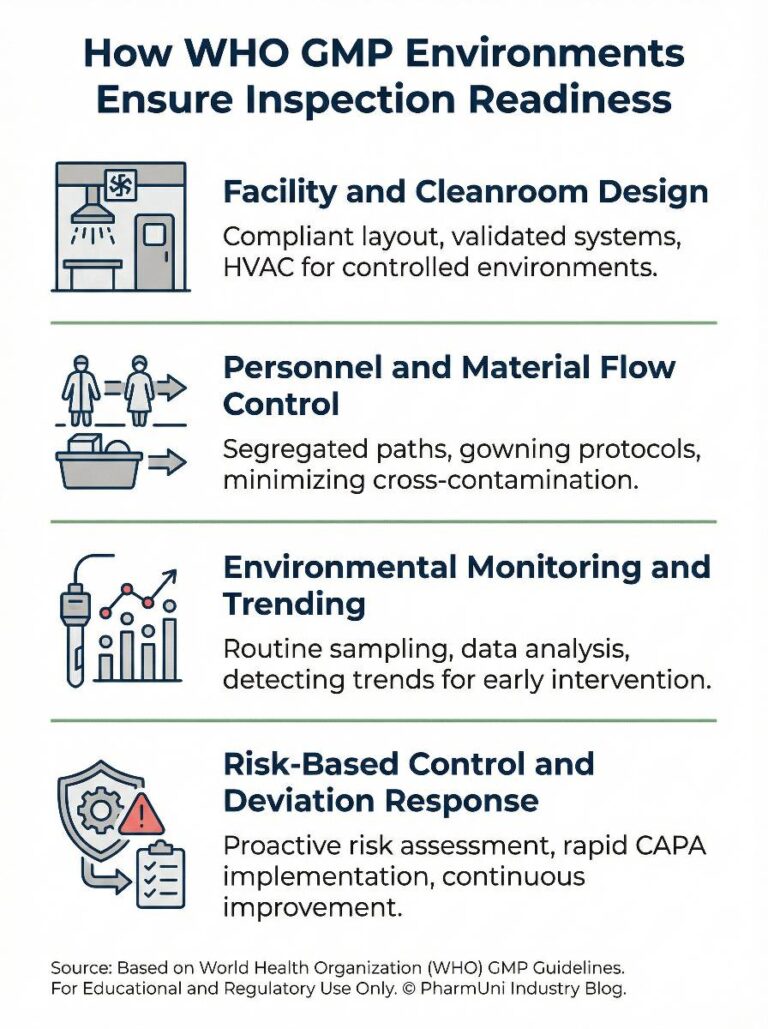 Inspection Readiness and Compliance in WHO GMP2026