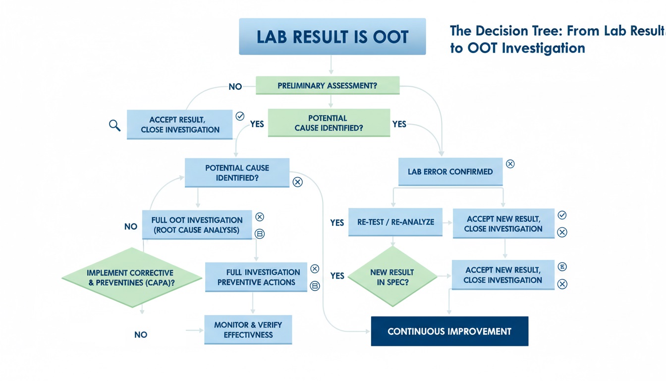 The Decision Tree From Lab Result to OOT Investigation