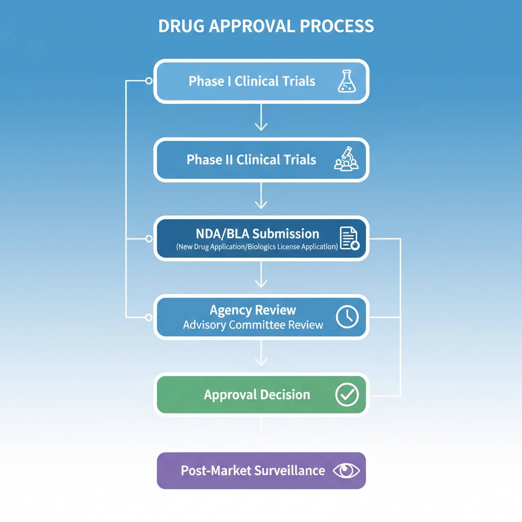 Drug Approval Process Flowchart