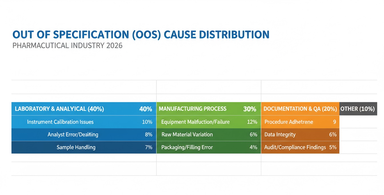 OOS Cause Distribution Chart