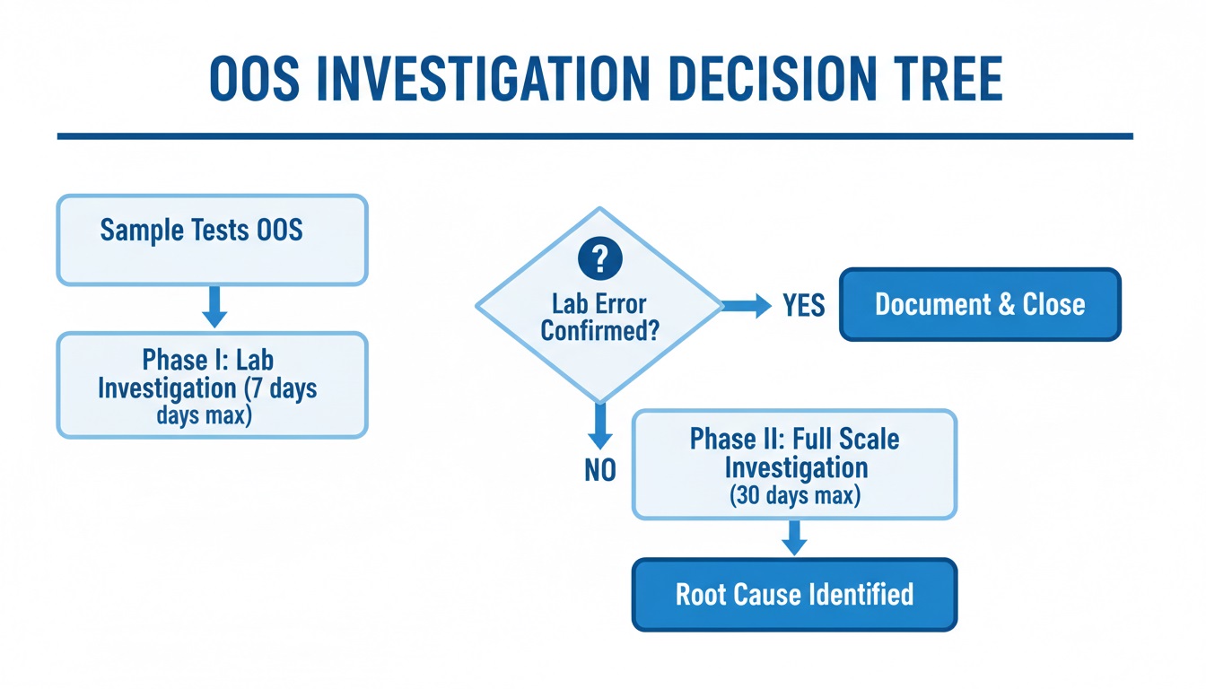 OOS Investigation Decision Tree