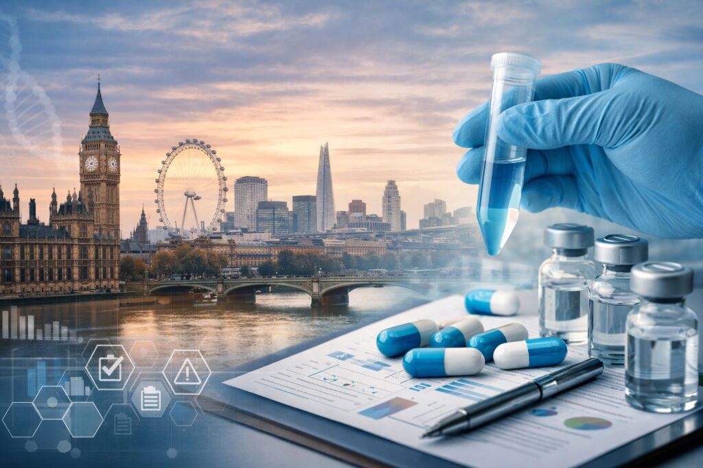 Quality assurance and validation engineers managing MHRA compliance in London pharmaceutical facilities.