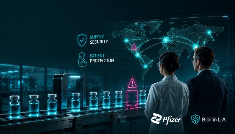 Pfizer Faces 2026 Bicillin L-A Shortage