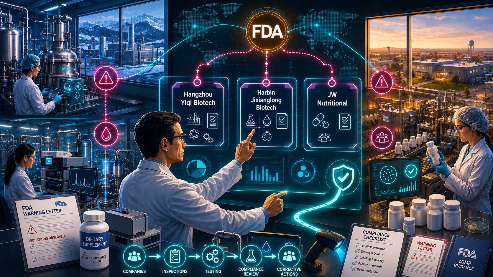 FDA Flags cGMP Failures at 3 Drug Manufacturers; Can Three Warnings Expose Quality-System Weaknesses?