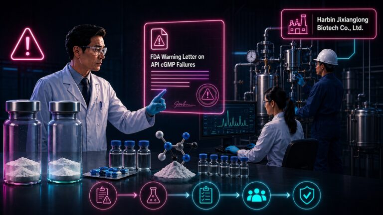 cGMP Failures at Harbin