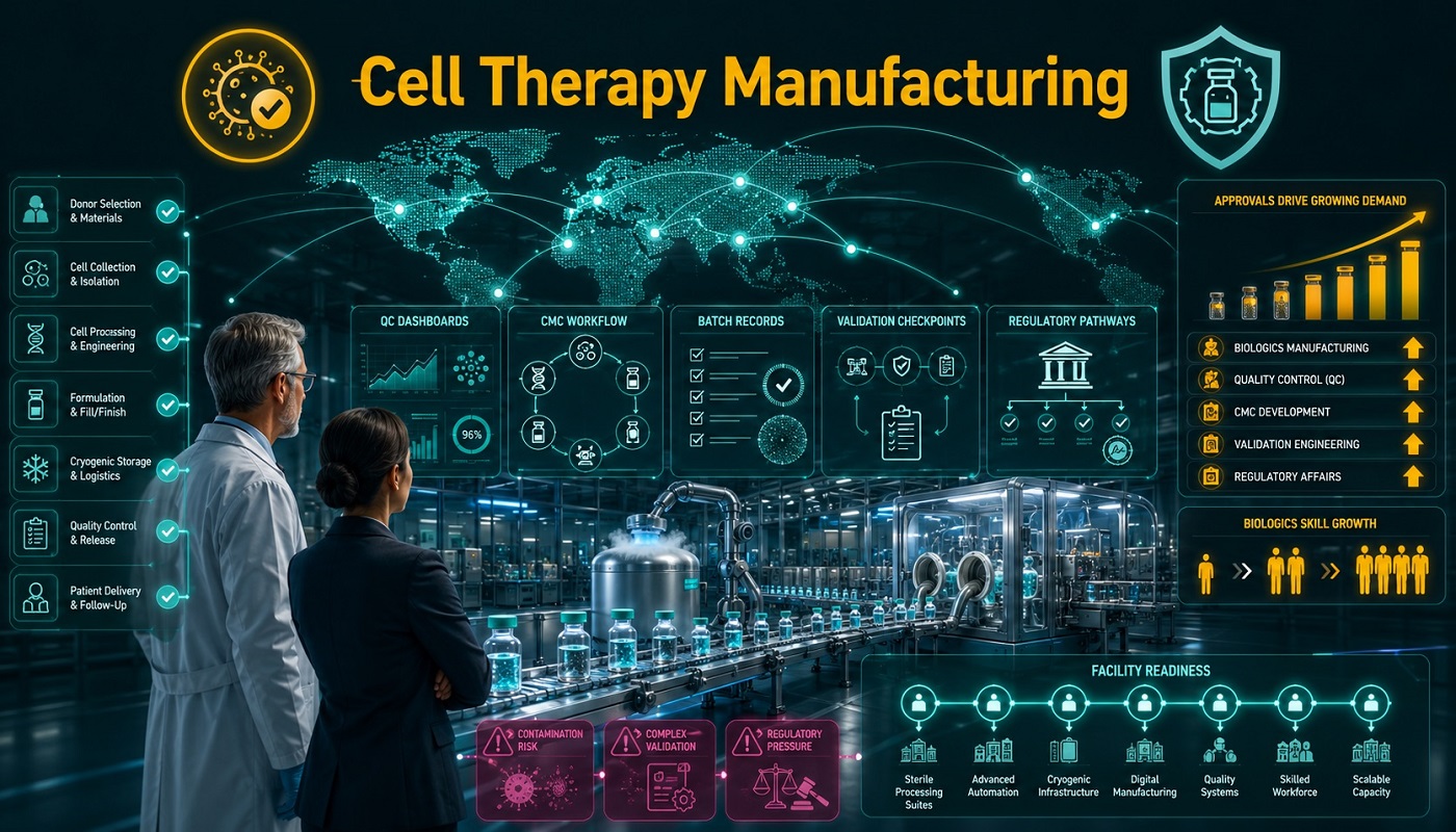 First Treg Cell Therapy Expands Advanced Manufacturing Skills