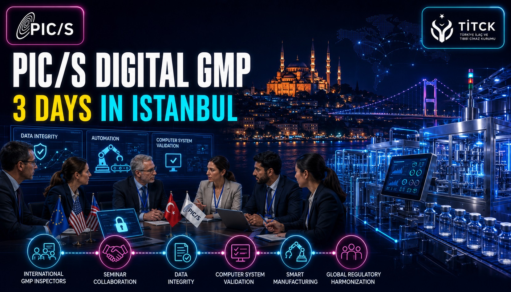 When PIC/S Brings 3 Days of Digital GMP Training to Istanbul; Will Digital GMP Reshape Inspection Skills?
